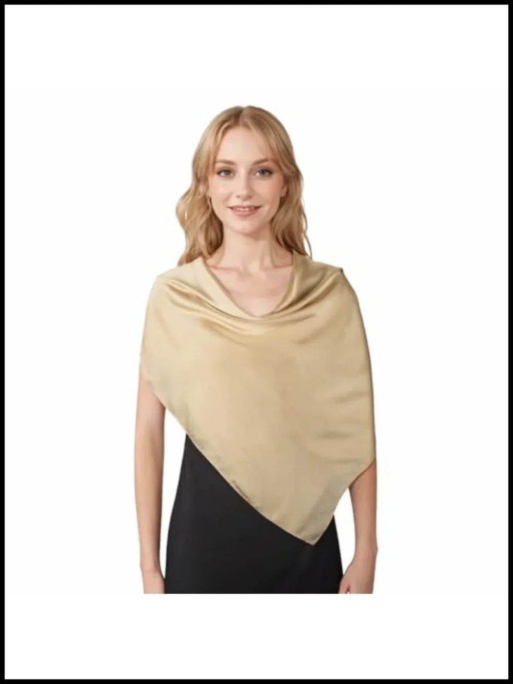 35 Inch Square Head Scarf Lightweight Like Silk Bandana
